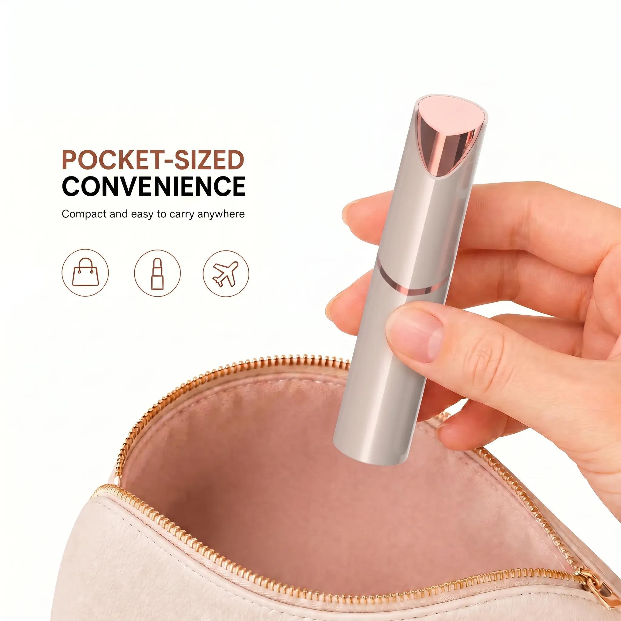 2 in 1 facial & eyebrow hair trimmer, photo 8