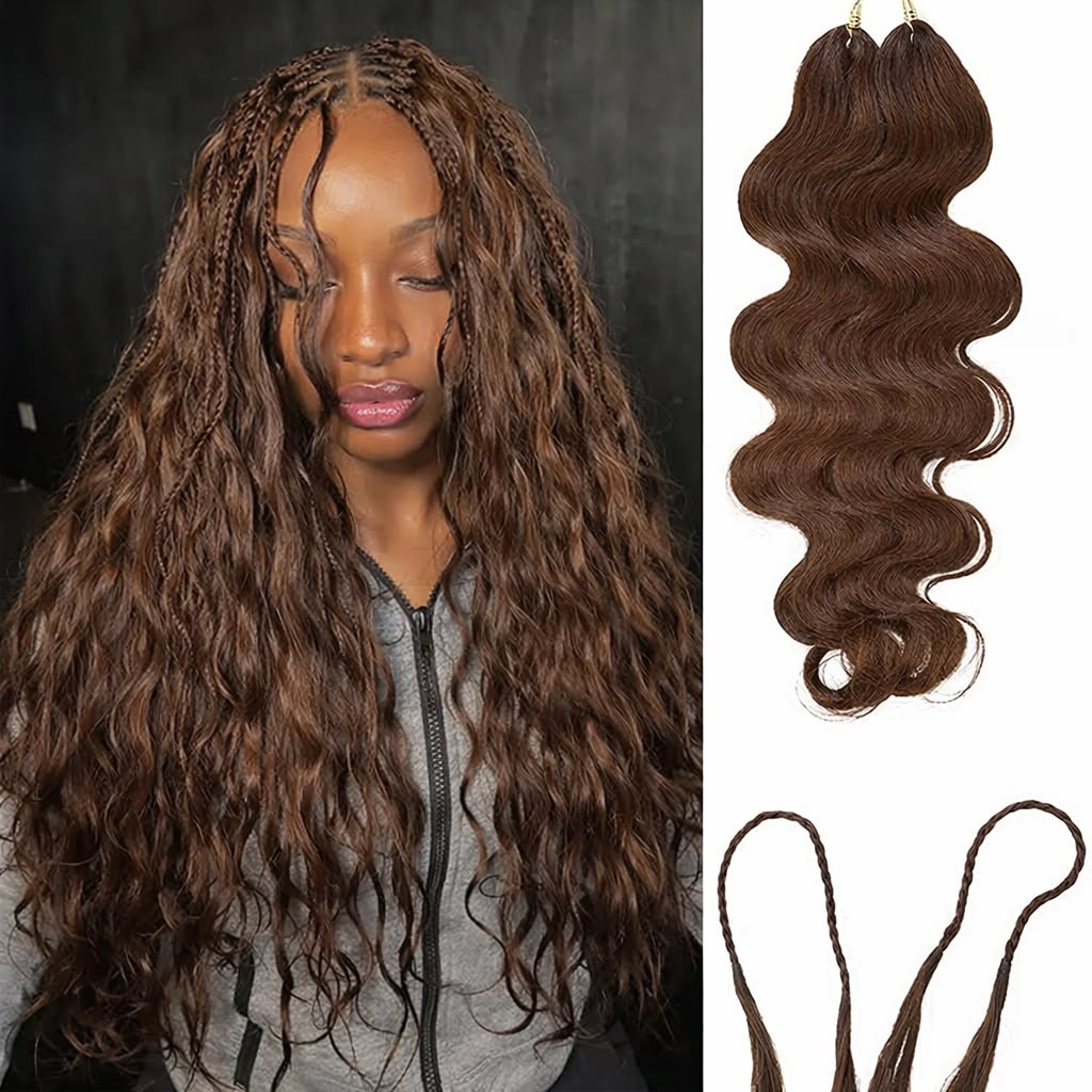 Body Wave Bulk Hair — 3Pcs, photo 2