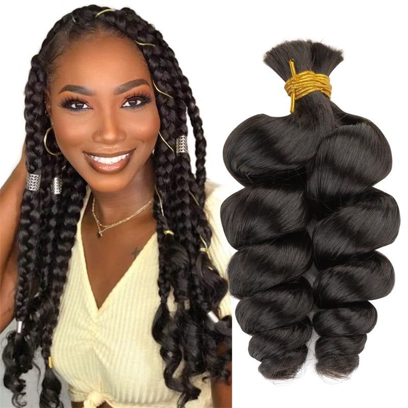 Body Wave Bulk Hair — 3Pcs, photo 4