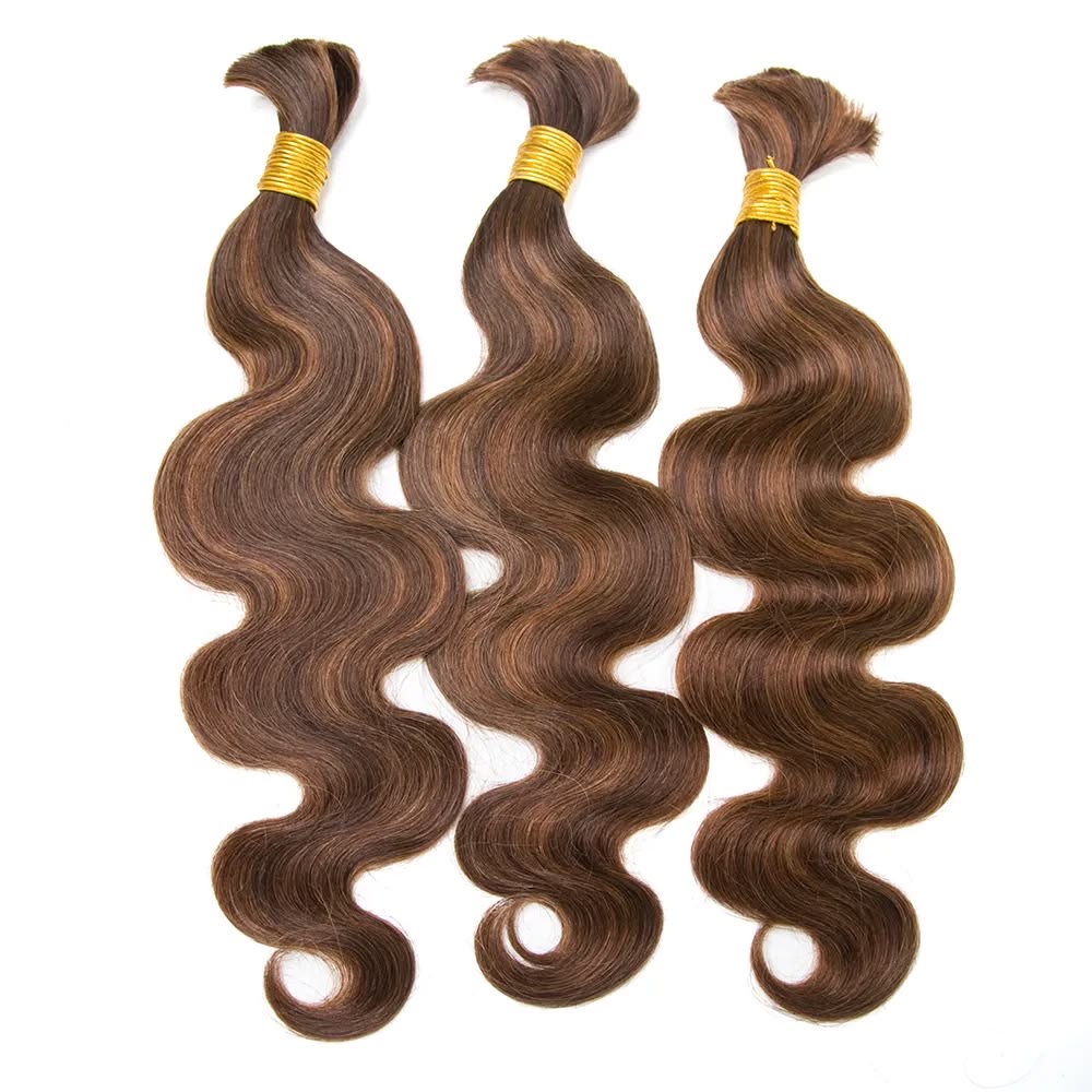 Body Wave Bulk Hair — 3Pcs