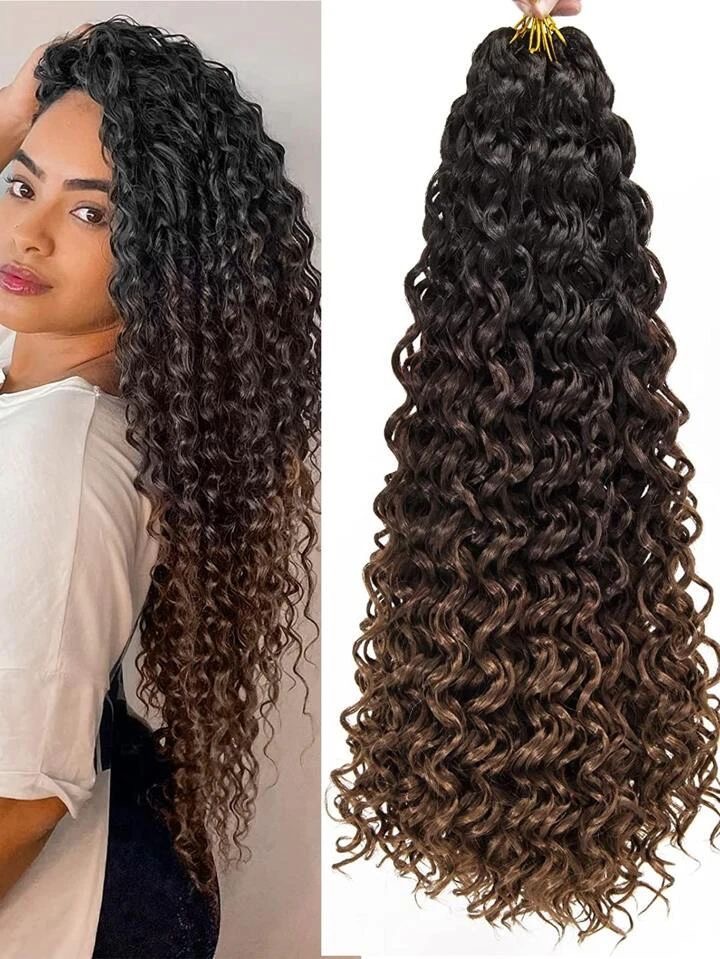 Water Wave Bulk Hair — 3Pcs, photo 9