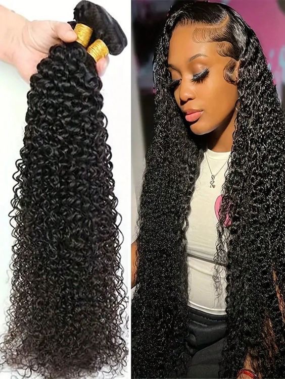 Water Wave Bulk Hair — 3Pcs, photo 18