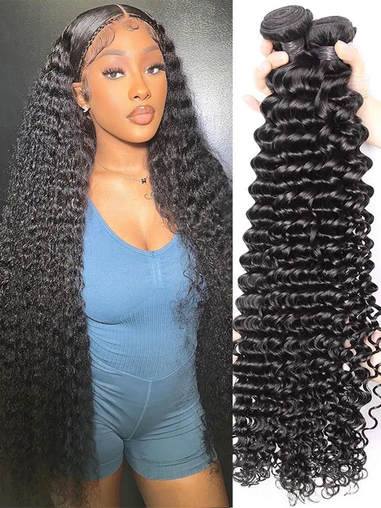 Water Wave Bulk Hair — 3Pcs, photo 16