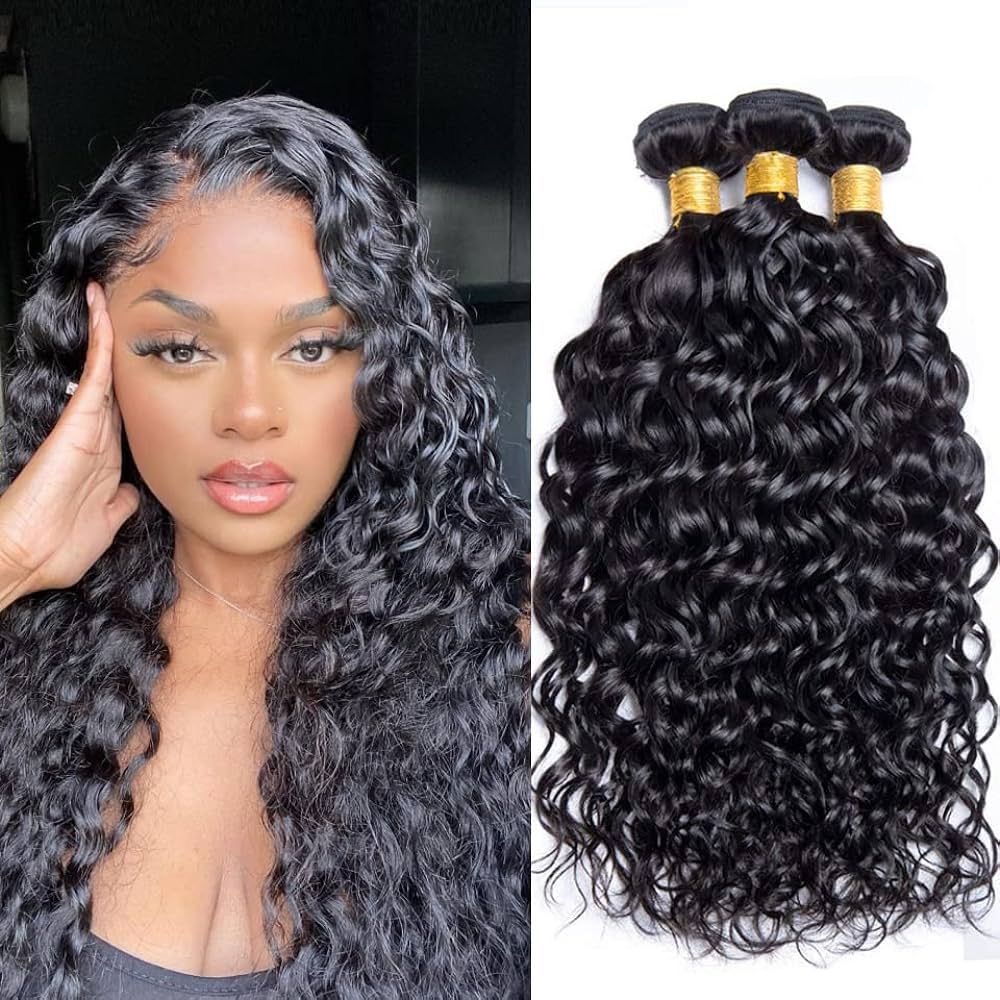 Water Wave Bulk Hair — 3Pcs, photo 10