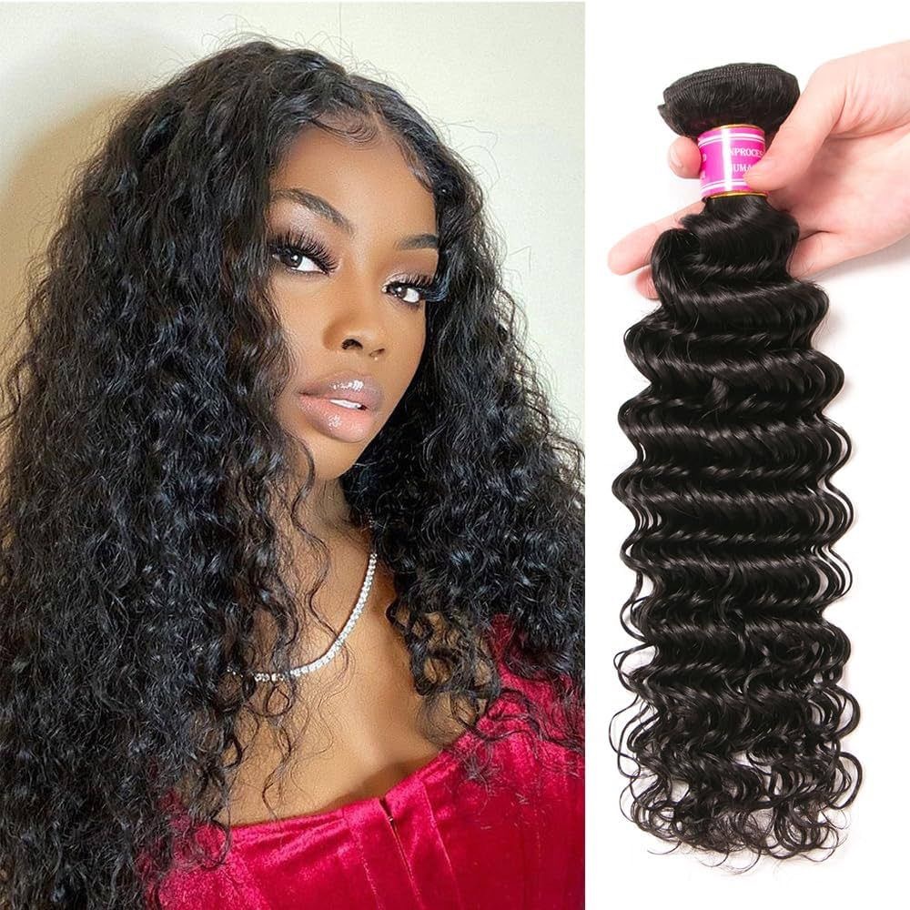 Water Wave Bulk Hair — 3Pcs, photo 12
