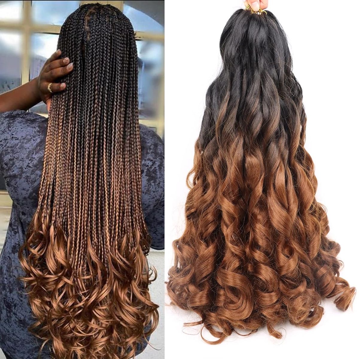 French Curl Bulk Hair - 3Pcs, photo 2