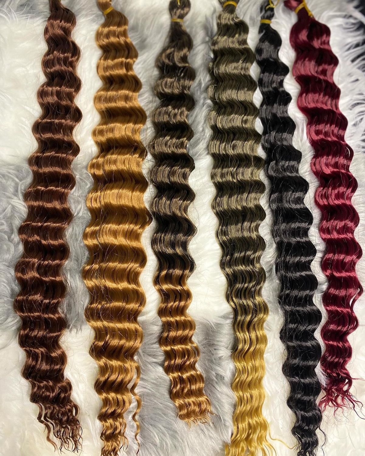 Deep Wave Bulk Hair — 3Pcs, photo 4
