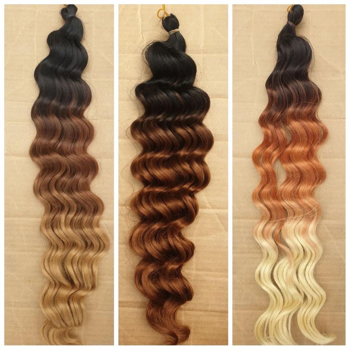Deep Wave Bulk Hair — 3Pcs, photo 5