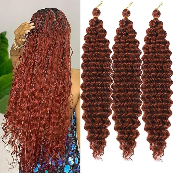 Water Wave Bulk Hair — 12Pcs, photo 3