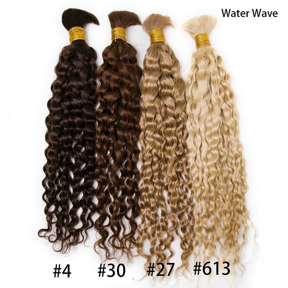 Water Wave Bulk Hair — 12Pcs, photo 2