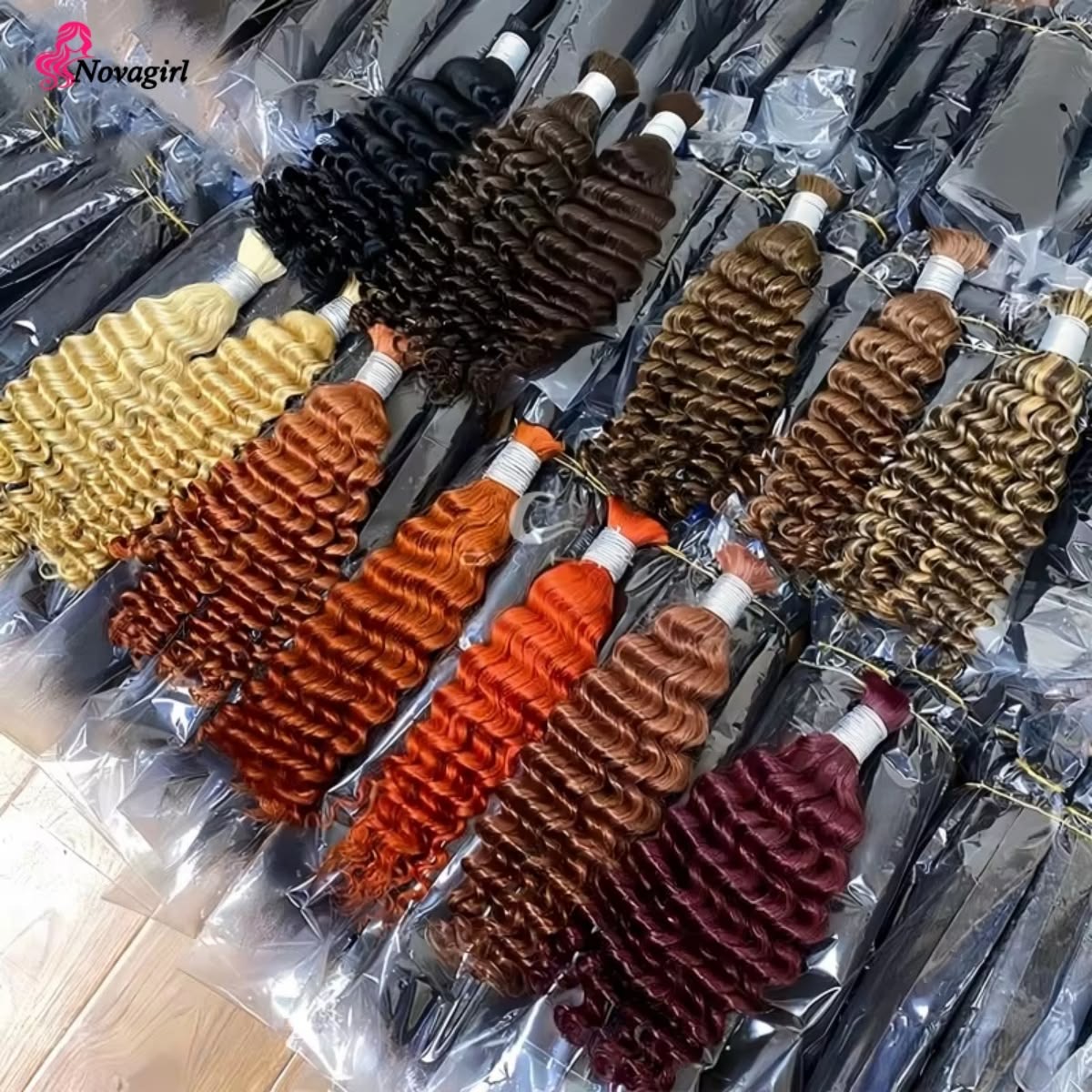 Water Wave Bulk Hair — 12Pcs, photo 11