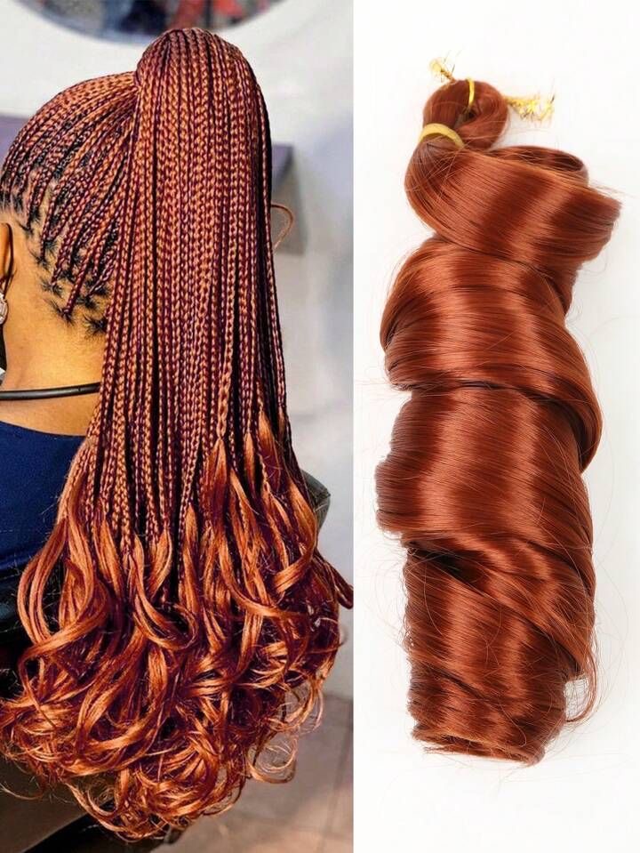 French Curl Bulk Hair - 50Pcs, photo 2