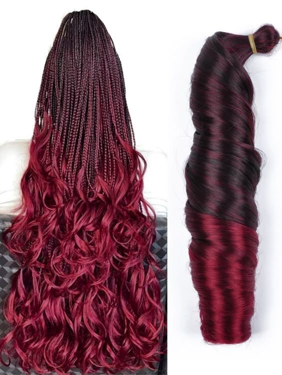 French Curl Bulk Hair - 12Pcs, photo 7