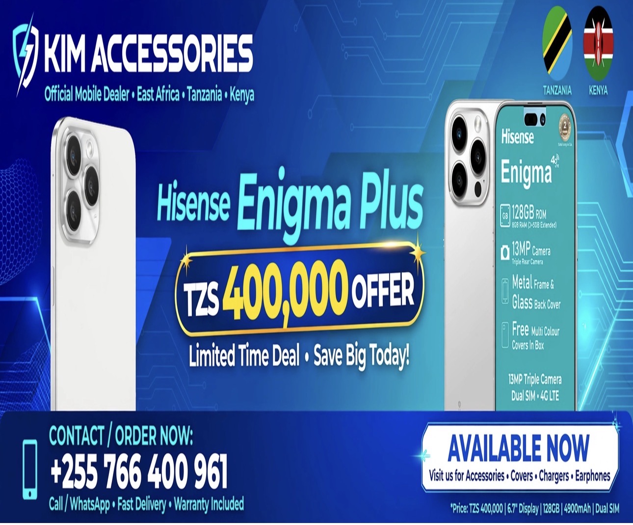 Hisense Enigma 128GB - 1Pcs