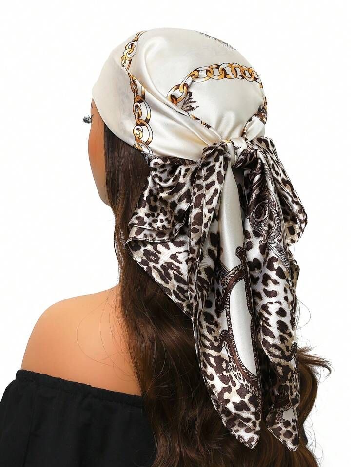 4 Chic Headscarf Looks - 4Pcs, photo 12