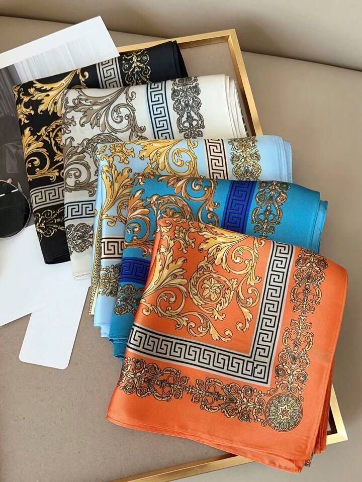 4 Chic Headscarf Looks - 4Pcs, photo 11