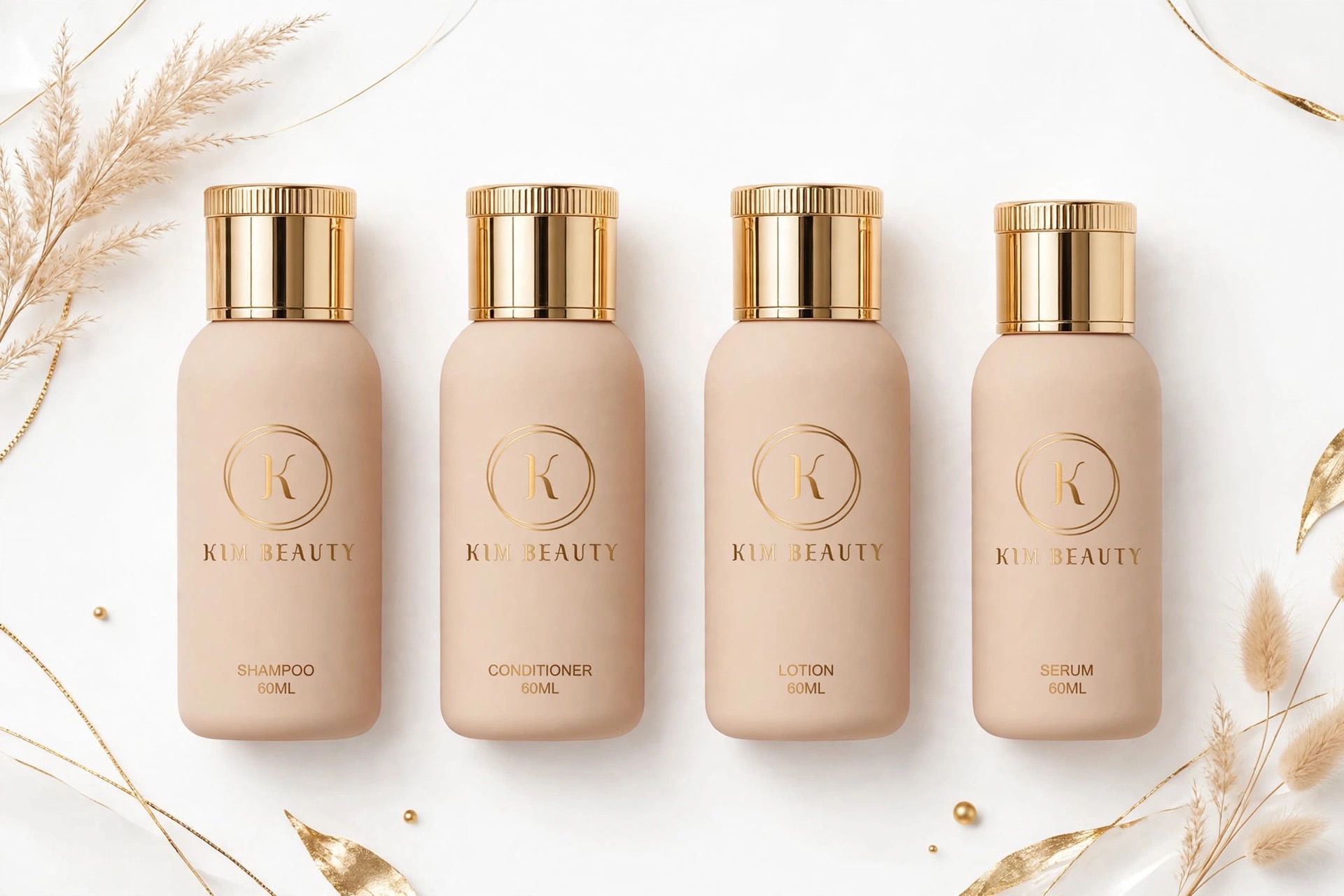 KIM BEAUTY Travel Essentials 4 in 1 Set