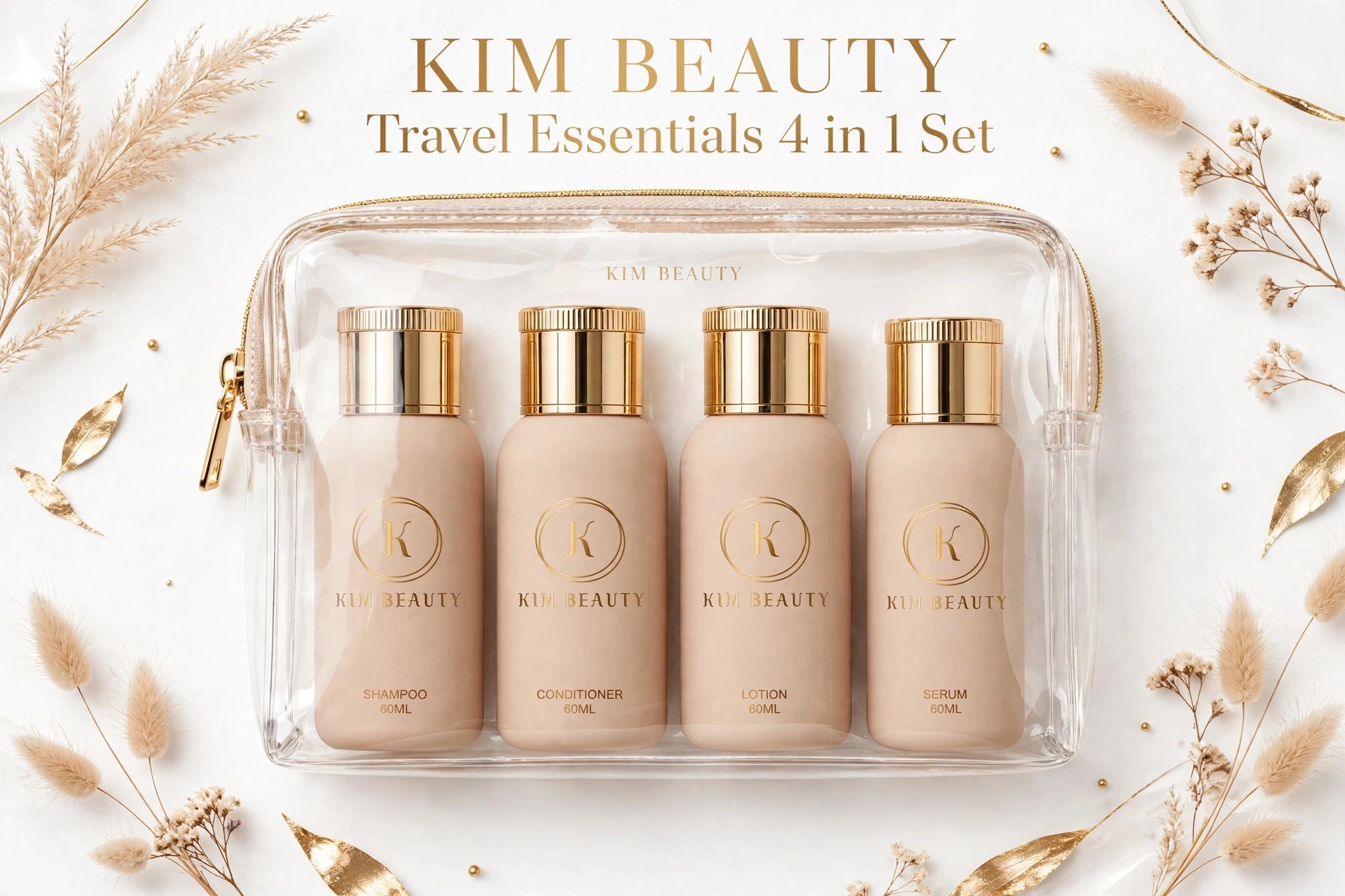 KIM BEAUTY Travel Essentials 4 in 1 Set, photo 2